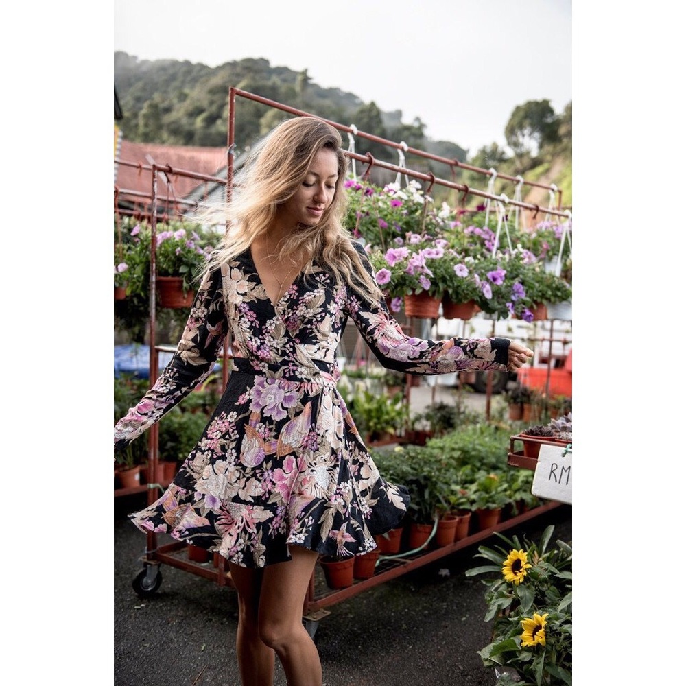 Spell & The Gypsy Collective Blue Skies Dress - Lg